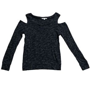 New Threads 4 Thought Size Small Cold Shoulder Top